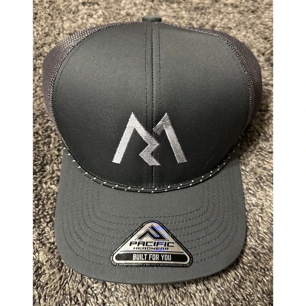 Pacific Headwear Pro Model Gray Snapback Hat